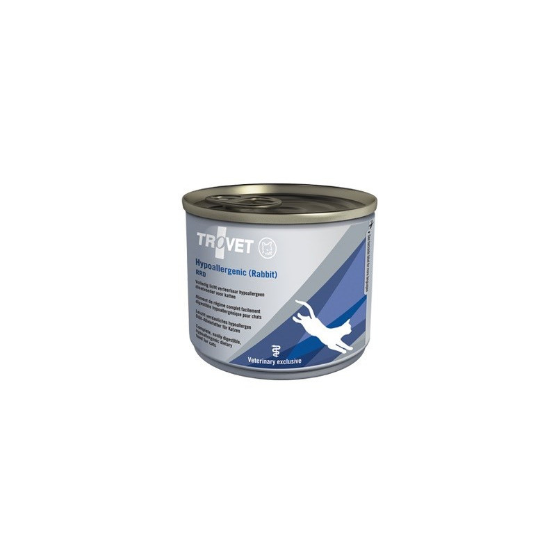 TROVET Hypoallergenic RRD with rabbit - wet cat food - 200g