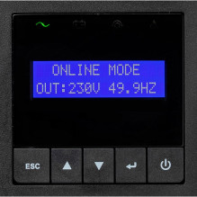 „Eaton 9E3000IR“ nepertraukiamo maitinimo šaltinis (UPS), dvigubos konversijos (internetinis), 3 kVA, 2700 W