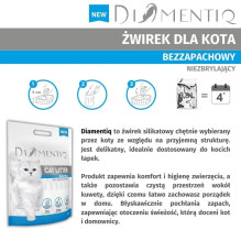 DIAMENTIQ Neutral - Kačių kraikas - 30 l