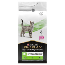 PURINA Pro Plan Veterinary Diets Feline HA St / Ox Hypoallergenic - sausas kačių ėdalas - 1,3 kg