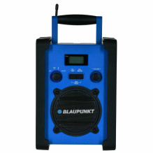 Mobile radio BLAUPUNKT PP30BT JOBSITE Construction radio Blue, Black