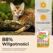 INABA Churu Variety Box Vištienos skanėstai katėms - 20 x 14 g INABA Churu Variety Box Vištienos skanėstai katėms - 20 x 14 g