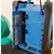 Mobile radio BLAUPUNKT PP30BT JOBSITE Construction radio Blue, Black