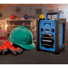 Mobile radio BLAUPUNKT PP30BT JOBSITE Construction radio Blue, Black