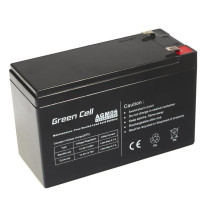 „Green Cell AGM06“ UPS akumuliatorius. Hermetiškas švino rūgšties (VRLA) akumuliatorius, 12 V, 9 Ah.