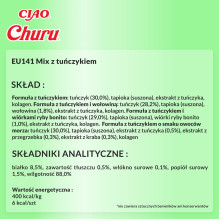 INABA Churu Variety Box Tuno skanėstai katėms - 40 x 14 g INABA Churu Variety Box Tuno skanėstai katėms - 40 x 14 g