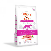CALIBRA Dog Life sausas šunų ėdalas suaugusiems didelių veislių šunims su ėriena, 12 kg