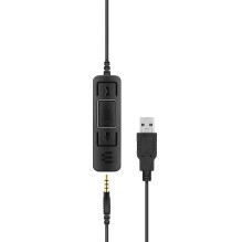 EPOS , SENNHEISER IMPACT SC 75 USB MS Headset Wired Headband Connectivity / Music USB Type-A Black EPOS , SENNHEISER IMPACT SC 75 USB MS Headset Wired Headband Connectivity / Music USB Type-A Black