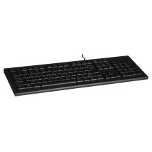 A4Tech KR-85 klaviatūra USB QWERTY (JAV anglų kalba), juoda