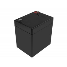 „Green Cell AGM44“ UPS akumuliatorius. Hermetiškas švino rūgšties (VRLA) akumuliatorius, 12 V, 4,5 Ah.