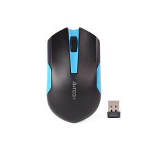 A4Tech G3-200N pelė, skirta abiem rankoms, belaidė, optinė, 1000 DPI, RF
