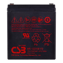 CSB HR1221WF2 12 V 5,3 Ah akumuliatorius