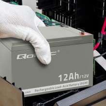 Qoltec 53049 AGM akumuliatorius, 12 V, 12 Ah Qoltec 53049 AGM akumuliatorius, 12 V, 12 Ah