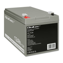 Qoltec 53049 AGM akumuliatorius, 12 V, 12 Ah Qoltec 53049 AGM akumuliatorius, 12 V, 12 Ah