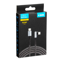 iBox IKUTC100 USB cable USB 2.0 2 m USB C 60 W Black iBox IKUTC100 USB cable USB 2.0 2 m USB C 60 W Black