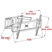Mount to the 14-42" LCD / LED TV 35KG ART AR-44