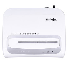 Smulkintuvas „Activejet ASH-1602M“, P-5, 28 l, 2x14 mm smulkintuvai, baltas