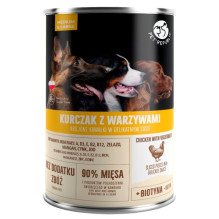 PET REPUBLIC Adult Medium &amp; Large Chicken with vegetables - wet dog food - 1250g
