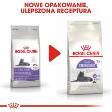 ROYAL CANIN Sterilised 7+ - sausas kačių ėdalas - 10 kg ROYAL CANIN Sterilised 7+ - sausas kačių ėdalas - 10 kg