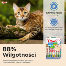 INABA Churu Variety Box Tuno skanėstai katėms - 20 x 14 g INABA Churu Variety Box Tuno skanėstai katėms - 20 x 14 g