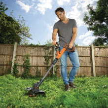„Black Decker STC1840EPC-QW“ 30 cm 18 W baterija juoda, oranžinė