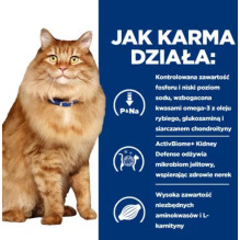 HILL\'S PD K/D Kidney + Mobility Chicken - sausas kačių ėdalas - 3 kg