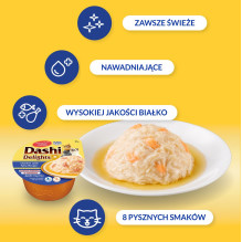 INABA Dashi Delights chicken tuna bouillon - cat treat - 70g INABA Dashi Delights chicken tuna bouillon - cat treat - 70g