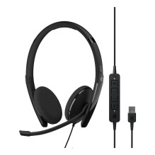 EPOS ADAPT 160T USB II Headset Wired Headband Office / Call Centre USB Type-A Black