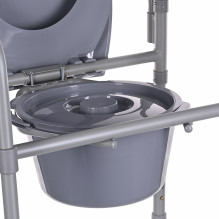 Folding toilet chair