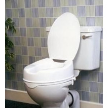 High raising toilet seat with flap High raising toilet seat with flap