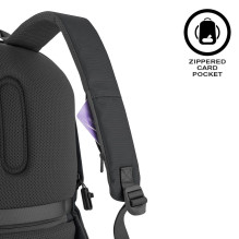 XD DESIGN ANTI-THEFT BACKPACK BOBBY SOFT BLACK P / N: P705.791 XD DESIGN ANTI-THEFT BACKPACK BOBBY SOFT BLACK P / N: P705.791