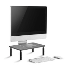 Gembird MS-TABLE-01 monitoriaus laikiklis / stovas, juodas stalas