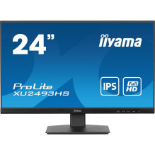 „iiyama ProLite XU2493HS-B6“ kompiuterio monitorius 60,5 cm (23,8 colio) 1920 x 1080 pikselių „Full HD“ LED juodas
