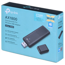 TP-Link Archer AX1800 dviejų dažnių Wi-Fi 6 belaidis USB adapteris