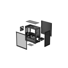 DeepCool CH370 mini bokštas, juodas