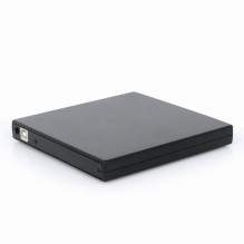 Gembird DVD-USB-04 optinis diskų įrenginys DVD±RW, juodas