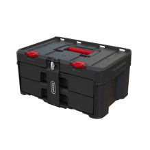 Įrankių dėžė KETER Stack\'N\'Roll (17210832 / 253384) 2 stalčiai, juoda
