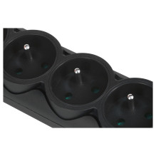 Ever Optima 3m Black 6 AC outlet(s) 250 V