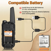 Walkie-Talkie Baofeng BF-T25E Orange, 2 pieces