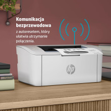 HP LaserJet M110w spausdintuvas, nespalvotas, spausdintuvas mažam biurui, spausdinimas, kompaktiškas dydis