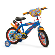 Vaikiškas dviratis 14' HOT WHEELS 1468 mėlynas Vaikiškas dviratis 14' HOT WHEELS 1468 mėlynas