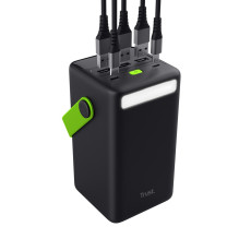 „Trust Redoh XXL“ – 50 000 mAh talpos išorinė baterija (juoda, žalia) „Trust Redoh XXL“ – 50 000 mAh talpos išorinė baterija (juoda, žalia)