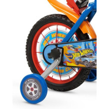 Vaikiškas dviratis 14' HOT WHEELS 1468 mėlynas Vaikiškas dviratis 14' HOT WHEELS 1468 mėlynas