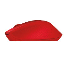 Pelė Logitech M330 Silent Plus, raudona Pelė Logitech M330 Silent Plus, raudona