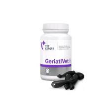 VETEXPERT GeriatiVet Cat - pagalbinis preparatas vyresnio amžiaus katėms - 60 kapsulių.