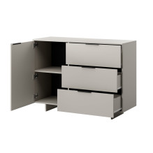 Cama 1D3S ALMA komoda 120x41.5xH90 kašmyro spalvos Cama 1D3S ALMA komoda 120x41.5xH90 kašmyro spalvos
