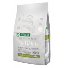 NATURE\'S PROTECTION Superior Care White Dogs Grain Free Junior Small Białoryba - sausas ėdalas šuniukams - 1,5 kg