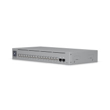 „Ubiquiti Pro Max 16 PoE“ valdomas 3 lygio gigabito eterneto (10 / 100 / 1000) maitinimas per eternetą (PoE), pilkas „Ubiquiti Pro Max 16 PoE“ valdomas 3 lygio gigabito eterneto (10 / 100 / 1000) maitinimas per eternetą (PoE), pilkas