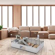 FERPLAST Modular 2 - narvas triušiams ir naminėms jūrų kiaulytėms - 109 x 72 x 56 cm FERPLAST Modular 2 - narvas triušiams ir naminėms jūrų kiaulytėms - 109 x 72 x 56 cm