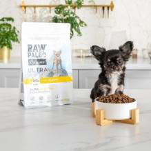 RAW PALEO Ultra Mini Puppy Turkey - dry food for puppies - 2 kg RAW PALEO Ultra Mini Puppy Turkey - dry food for puppies - 2 kg